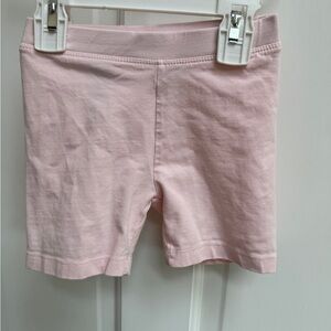 NWOT Spotted Zebra Girls XS (4-5) Light Pink Bike Gymnastics Soft Shorts